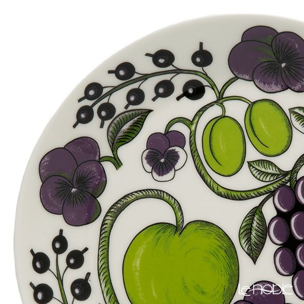 アラビア（ARABIA） パラティッシ パープル プレート 21cm