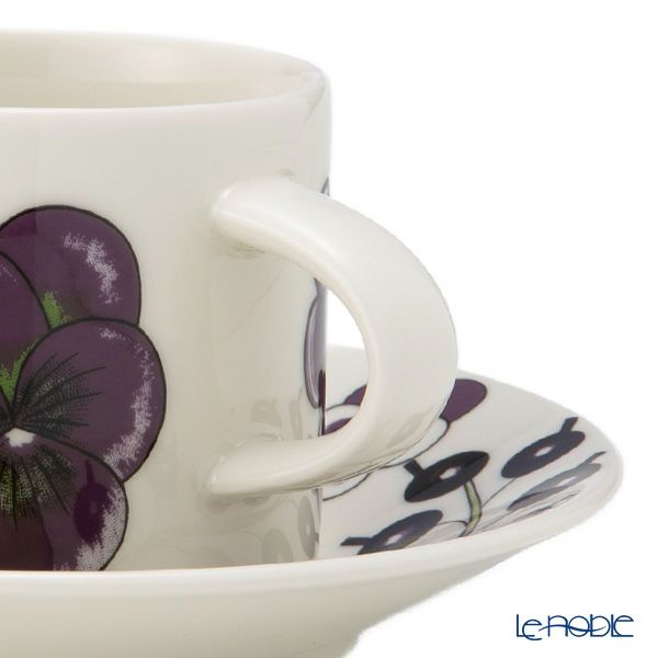 アラビア（ARABIA） パラティッシ パープル ティーカップ＆ソーサー 280ml