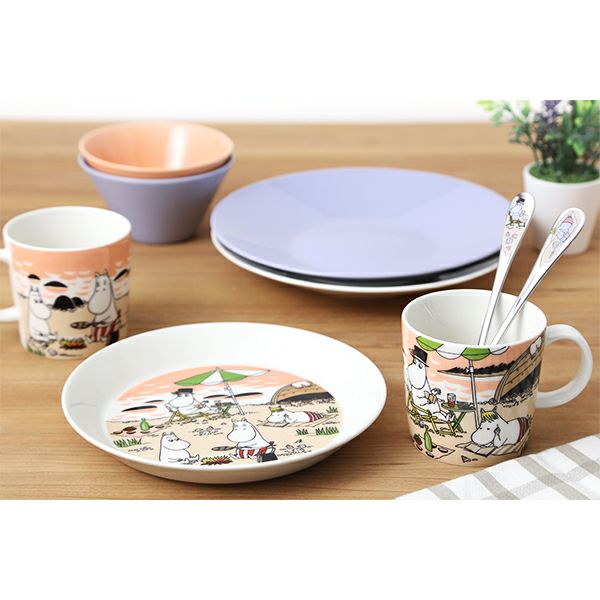 アラビア（ARABIA） ココ プレート 23cm ホワイト