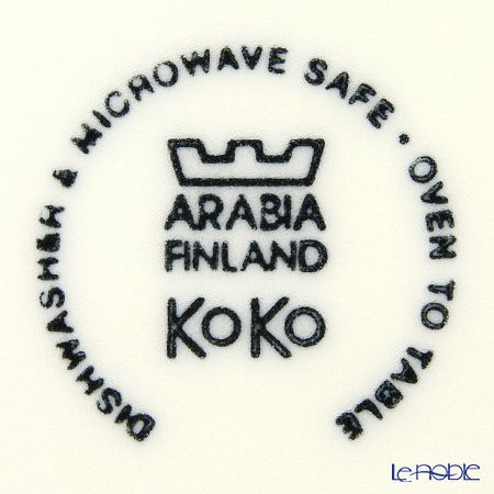 アラビア（ARABIA） ココ オーバルプレート 18×26cm ホワイト