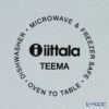 イッタラ（iittala） ティーマ パールグレイ スクエアプレート 16×16cm