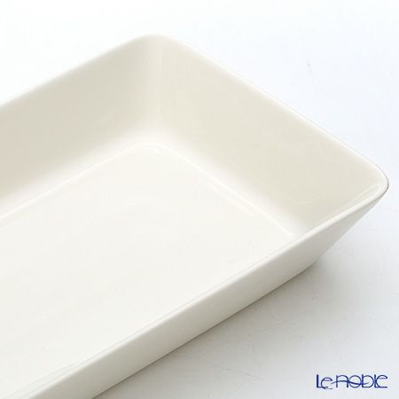 イッタラ（iittala） ティーマ ホワイト プラター 16×37cm