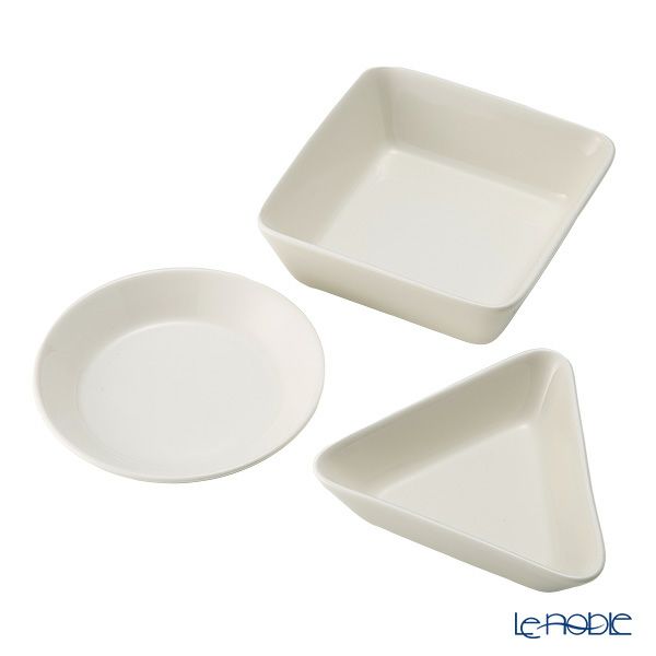 イッタラ（iittala） ティーマ ホワイト ミニサービング 3ピースセット