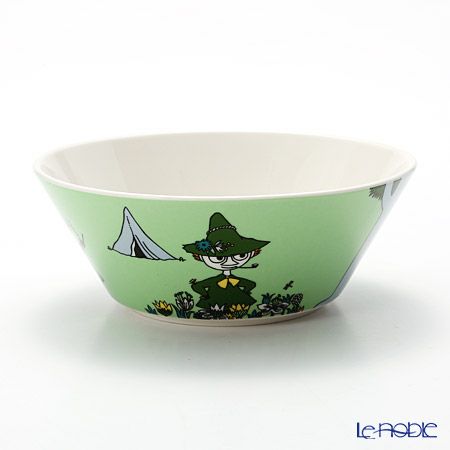 アラビア（ARABIA） ムーミン スナフキン（SNUFKIN） グリーン 2015 ボウル 15cm
