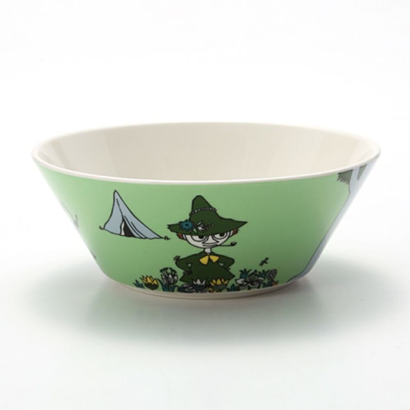 アラビア（ARABIA） ムーミン スナフキン（SNUFKIN） グリーン 2015 ボウル 15cm