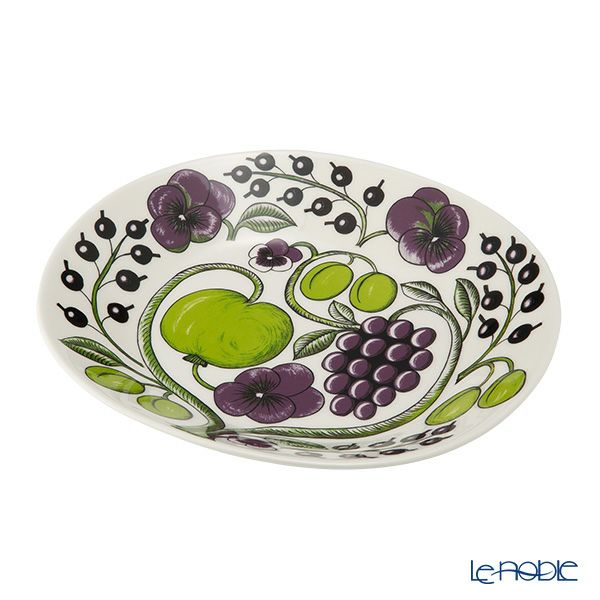 アラビア（ARABIA） パラティッシ パープル オーバルプレート 25cm