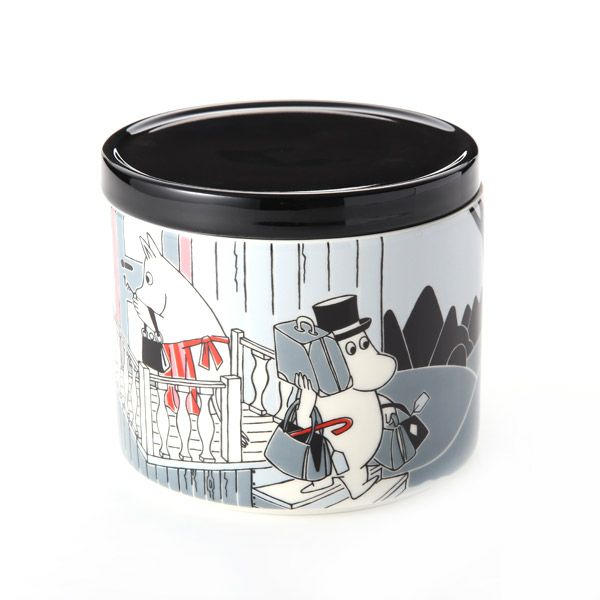 アラビア（ARABIA） ムーミン アドベンチャームーブ 蓋付ジャー 700ml