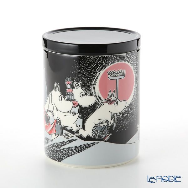 アラビア（ARABIA） ムーミン アドベンチャームーブ 蓋付ジャー 1.2L