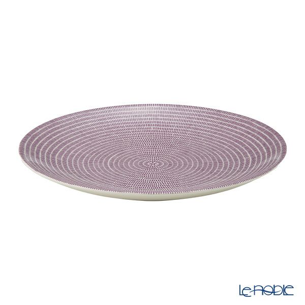 アラビア（ARABIA） 24h Avec アベック パープル プレート 26cm