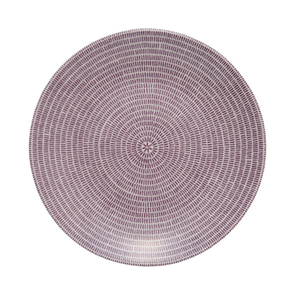 アラビア（ARABIA） 24h Avec アベック パープル プレート 20cm
