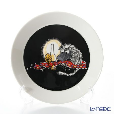 アラビア（ARABIA） ムーミン コレクション ご先祖様 ブラック プレート 19cm