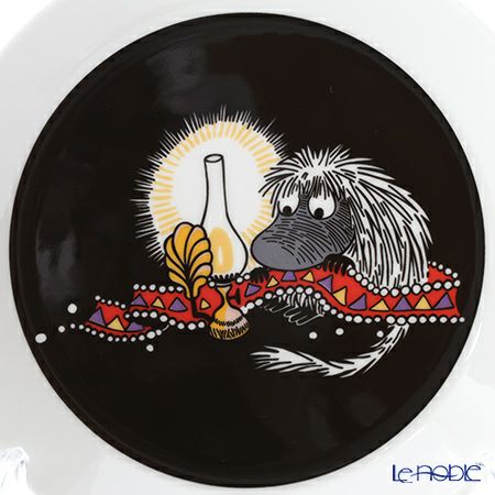 アラビア（ARABIA） ムーミン コレクション ご先祖様 ブラック プレート 19cm