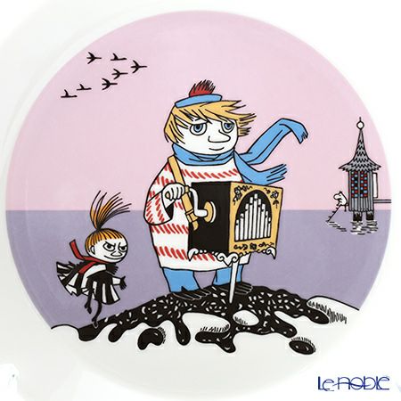 アラビア（ARABIA） ムーミン コレクション トゥーティッキ（TOO-TICKY） バイオレット 2016 プレート 19cm