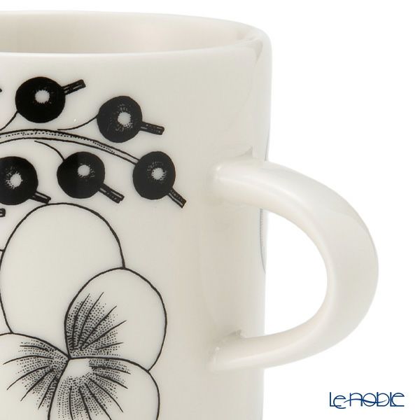 アラビア（ARABIA） パラティッシ ブラック マグ 240ml