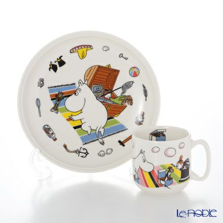 アラビア（ARABIA） ムーミン コレクション チルドレンセット（ムーミン） 【プレート＆マグ2点セット】