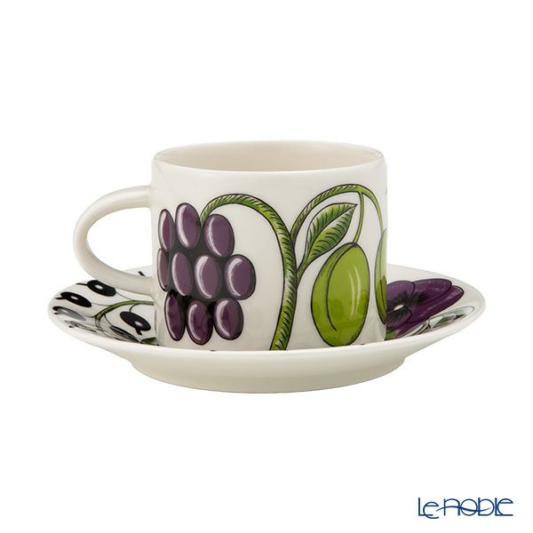 アラビア（ARABIA） パラティッシ パープル コーヒーカップ＆ソーサー 180ml