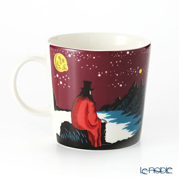 アラビア（ARABIA） ムーミン マグ 300ml 飛行おに（HOBGOBLIN） パープル