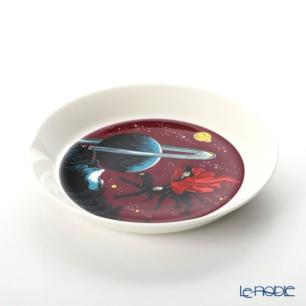 アラビア（ARABIA） ムーミン プレート 19cm 飛行おに（HOBGOBLIN） パープル