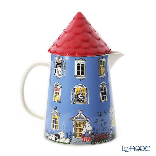 アラビア（ARABIA） ムーミン ムーミン生誕70周年記念 ムーミンハウス（MOOMINHOUSE） 蓋付ピッチャー 1.0L