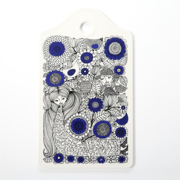 アラビア（ARABIA） パストラーリ サービングプラター 16.2×27.8cm