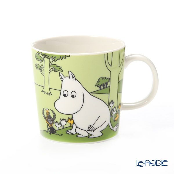 アラビア（ARABIA） ムーミン ムーミン（グラスグリーン） マグ 300ml