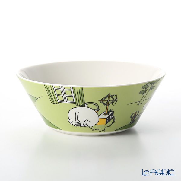 アラビア（ARABIA） ムーミン ボウル ムーミン（グラスグリーン） 15cm