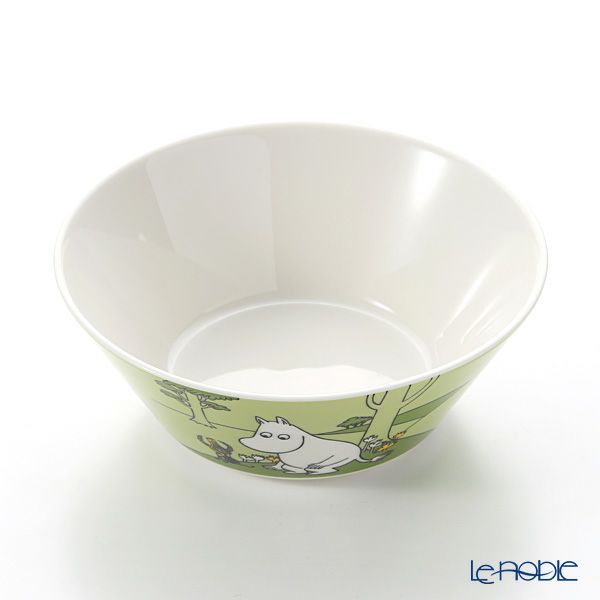 アラビア（ARABIA） ムーミン ボウル ムーミン（グラスグリーン） 15cm