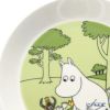 アラビア（ARABIA） ムーミン コレクション プレート（ムーミン） グラスグリーン 19cm