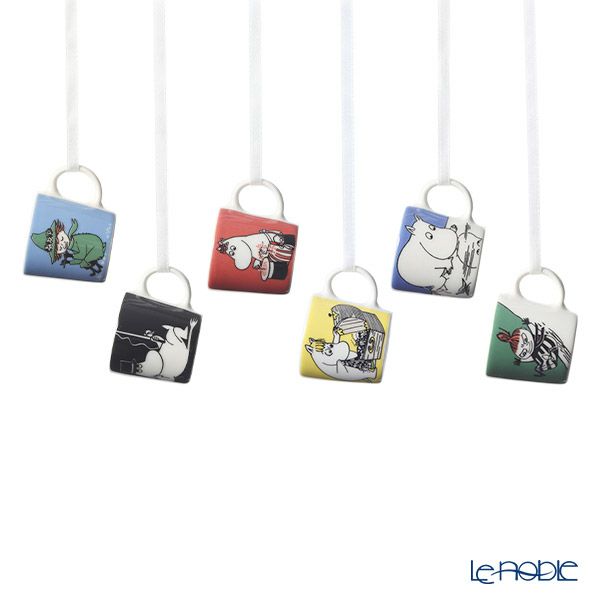 アラビア（ARABIA） ムーミン コレクション ミニマグ／オーナメント／ピッチャー（ミルクジャグ） 6個セット 1028335