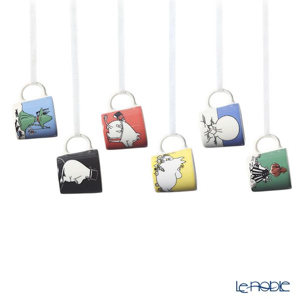 アラビア（ARABIA） ムーミン コレクション ミニマグ／オーナメント／ピッチャー（ミルクジャグ） 6個セット 1028335