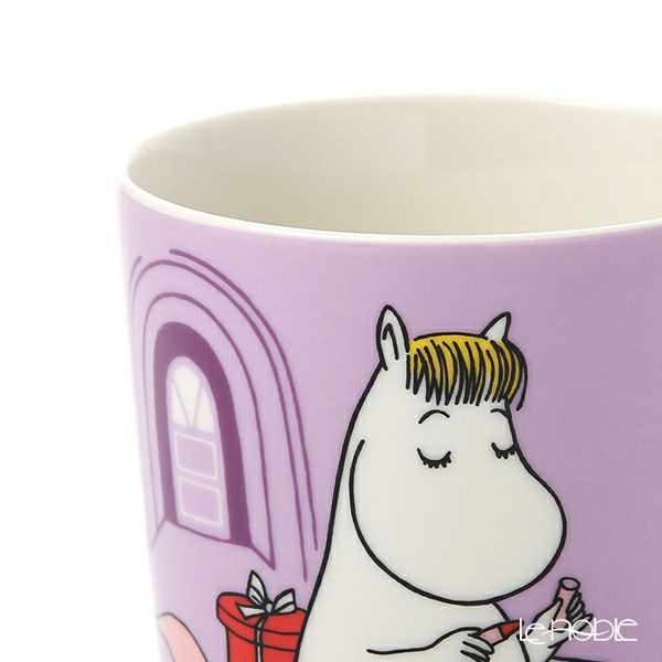 アラビア（ARABIA） ムーミン クラシック マグ 300ml スノークのおじょうさん（SNORKMAIDEN）ライラック 1052343