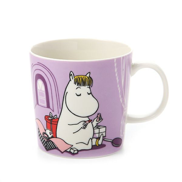 アラビア（ARABIA） ムーミン クラシック マグ 300ml スノークのおじょうさん（SNORKMAIDEN）ライラック 1052343