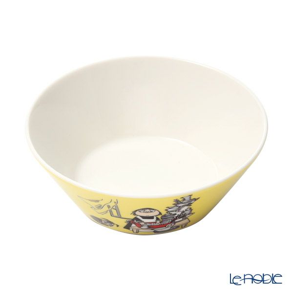 アラビア（ARABIA） ムーミン クラシック ボウル 15cm ミーサ イエロー 1052346