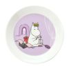 アラビア（ARABIA） ムーミン クラシック プレート 19cm スノークのおじょうさん（SNORKMAIDEN） ライラック 1052347