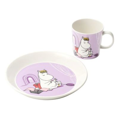 アラビア（ARABIA） ムーミン クラシック プレート＆マグ 2ピース