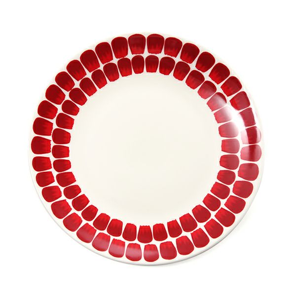 アラビア（ARABIA） 24h トゥオキオ TUOKIO レッド プレート 20cm 1055226