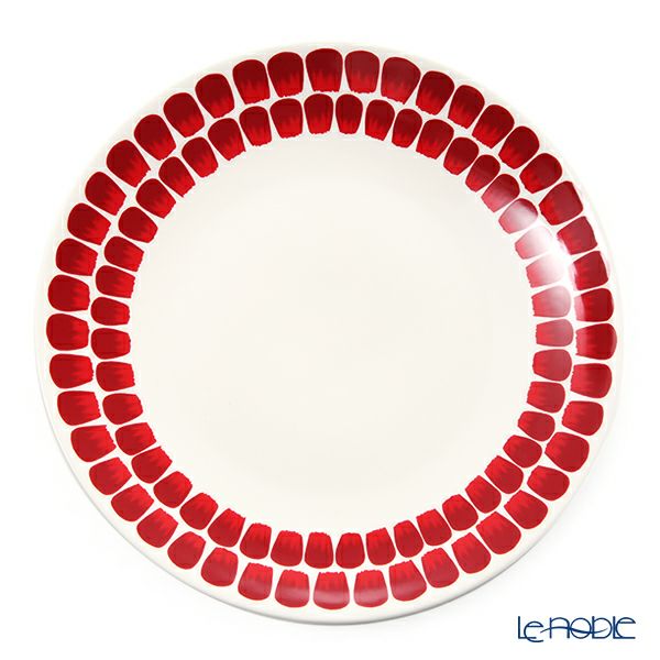 アラビア（ARABIA） 24h トゥオキオ TUOKIO レッド プレート 26cm 1055227