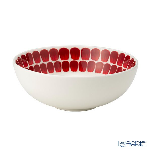 アラビア（ARABIA） 24h トゥオキオ TUOKIO レッド シリアルボウル 18cm 1055228