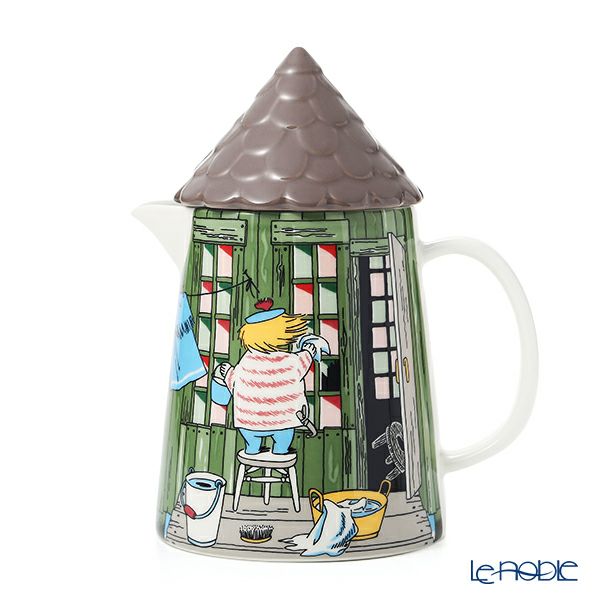 アラビア（ARABIA） ムーミン バスハウス 蓋付ピッチャー 1.0L 1055267