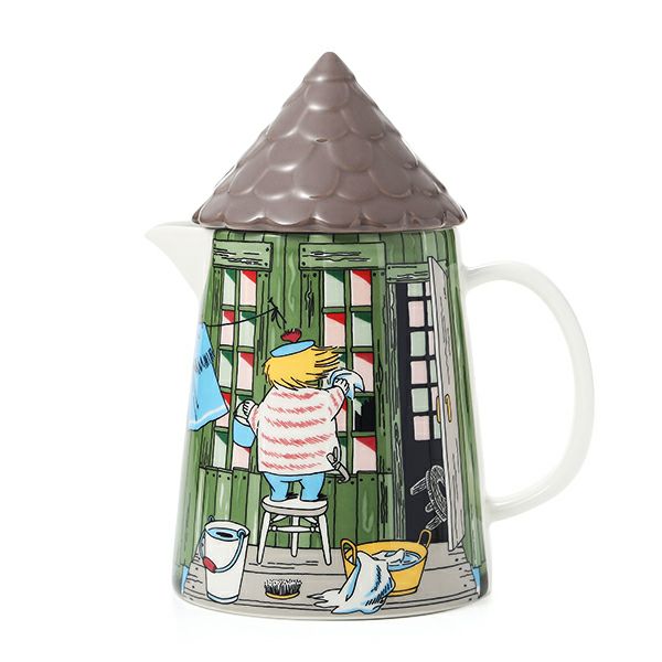 アラビア（ARABIA） ムーミン バスハウス 蓋付ピッチャー 1.0L 1055267