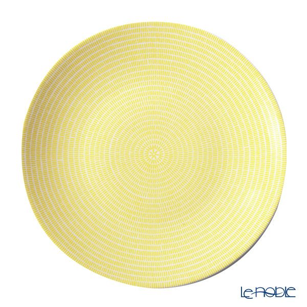 アラビア（ARABIA） 24h Avec アベック イエロー プレート 26cm 1056122