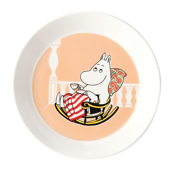 アラビア（ARABIA） ムーミン ムーミンママ プレート 19cm マーマレード 1057215