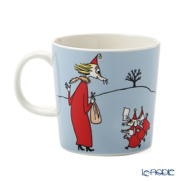 アラビア（ARABIA） ムーミン フィリフヨンカ マグカップ 300ml グレー（ブルーグレー）1057216