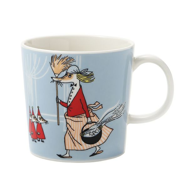 アラビア（ARABIA） ムーミン フィリフヨンカ マグカップ 300ml グレー（ブルーグレー）1057216