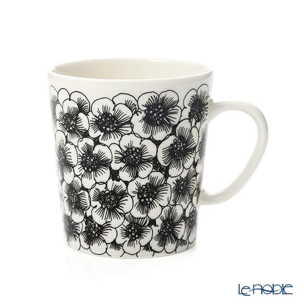 アラビア（ARABIA）トレジャーデザイン by エステリ・トムラ マグカップ Mustakukka／ムスタクッタ 300ml 1058909