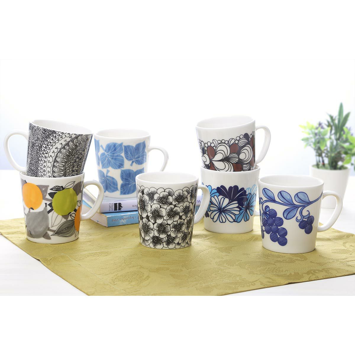 アラビア（ARABIA）トレジャーデザイン by エステリ・トムラ マグカップ Mustakukka／ムスタクッタ 300ml 1058909