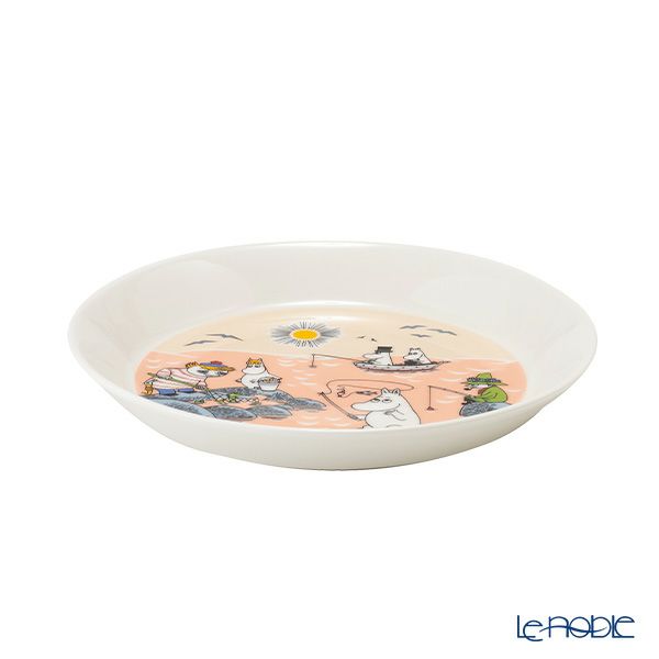 アラビア（ARABIA） ムーミン 2022S サマー プレート 19cm フィッシング 1062220