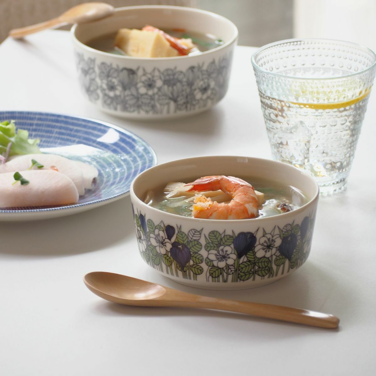 アラビア（ARABIA）クロッカス ボウル 13cm グリーン 1062353