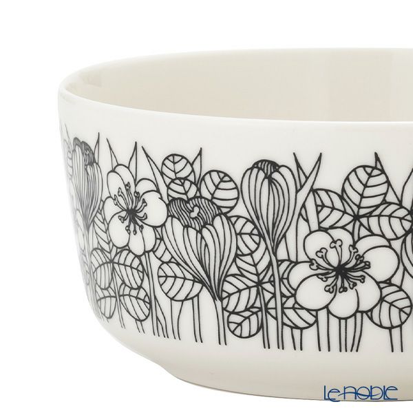 アラビア（ARABIA）クロッカス ボウル 13cm ブラック 1062356