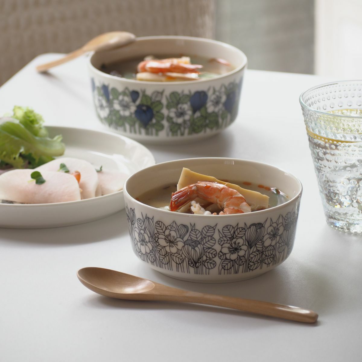 アラビア（ARABIA）クロッカス ボウル 13cm ブラック 1062356